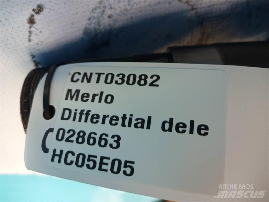 Merlo 40.7 차축