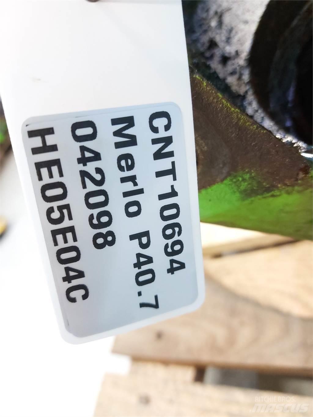 Merlo P40.7 차축