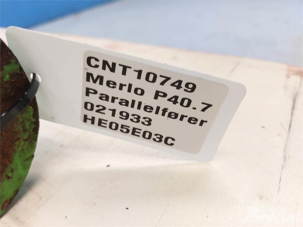 Merlo P40.7 붐 및 디퍼