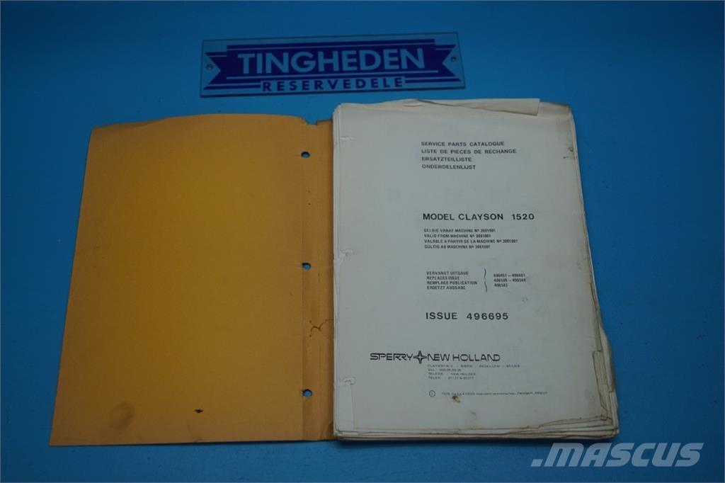 New Holland 1520 농기계 - 기타