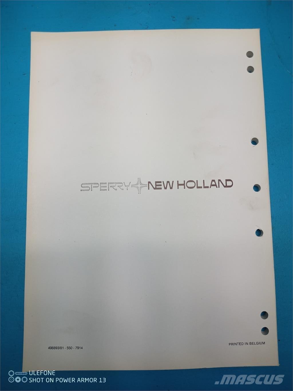 New Holland 1550 농기계 - 기타
