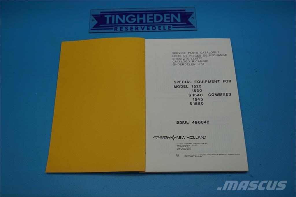 New Holland 1550 농기계 - 기타