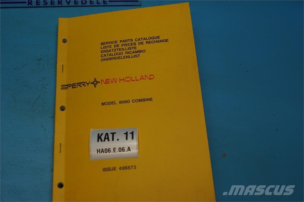 New Holland 8060 농기계 - 기타
