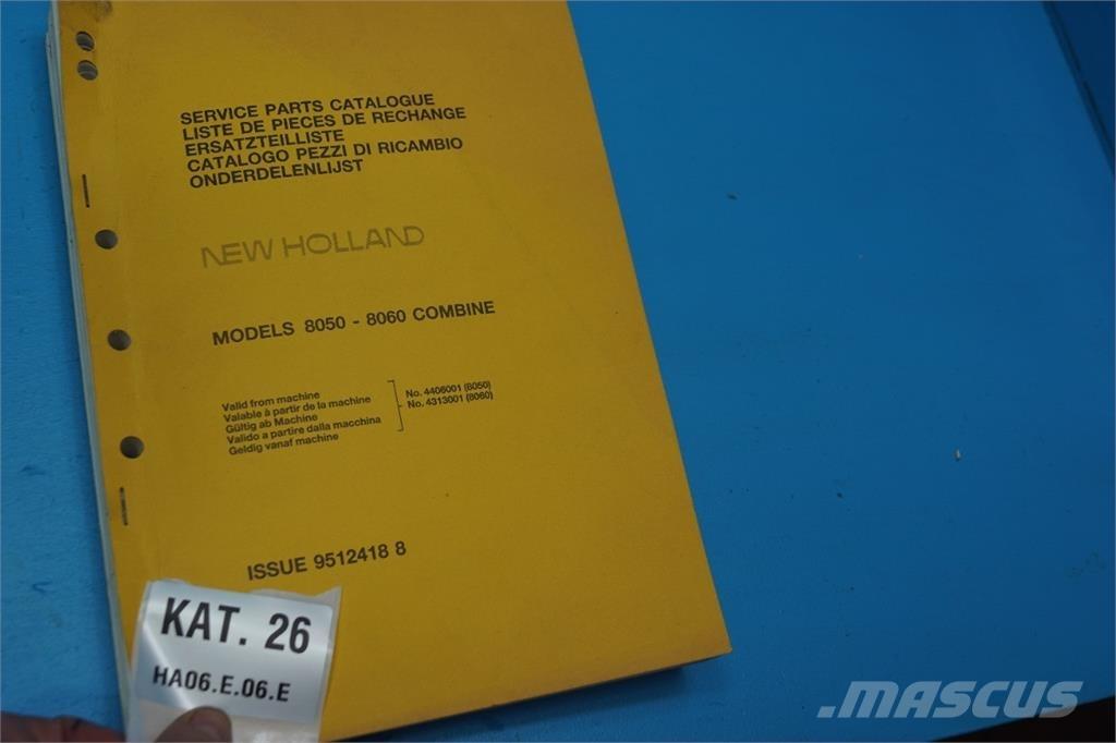 New Holland 8060 농기계 - 기타