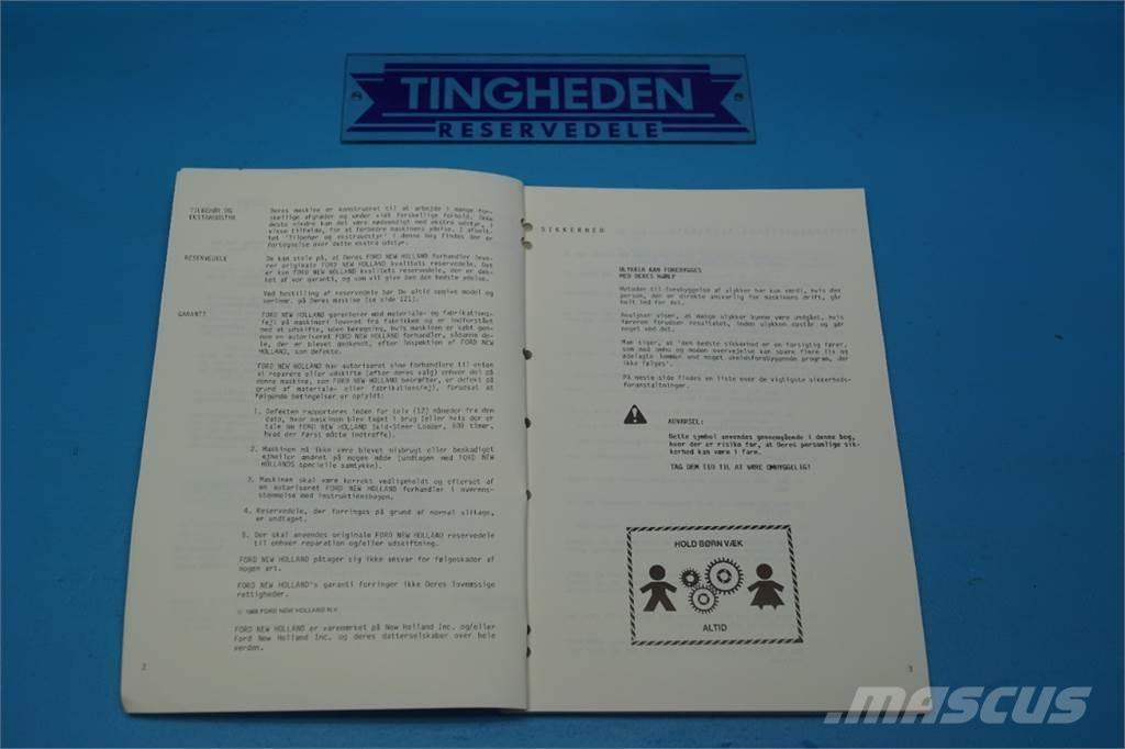 New Holland TF46 농기계 - 기타