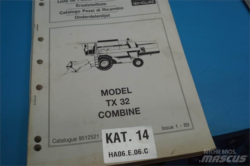 New Holland TX32 농기계 - 기타