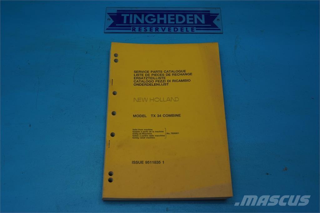 New Holland TX34 농기계 - 기타