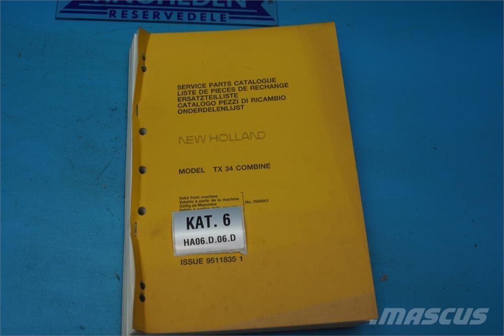 New Holland TX34 농기계 - 기타