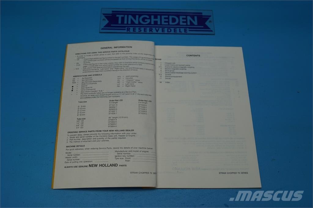 New Holland TX36 농기계 - 기타