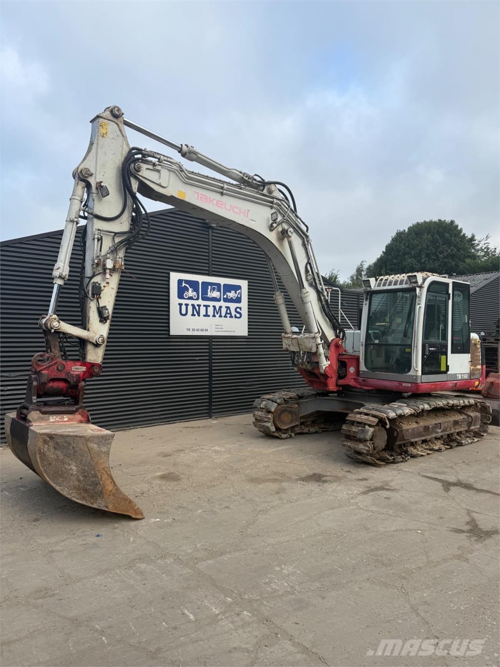 Takeuchi TB1140 대형 굴삭기 29톤 이상