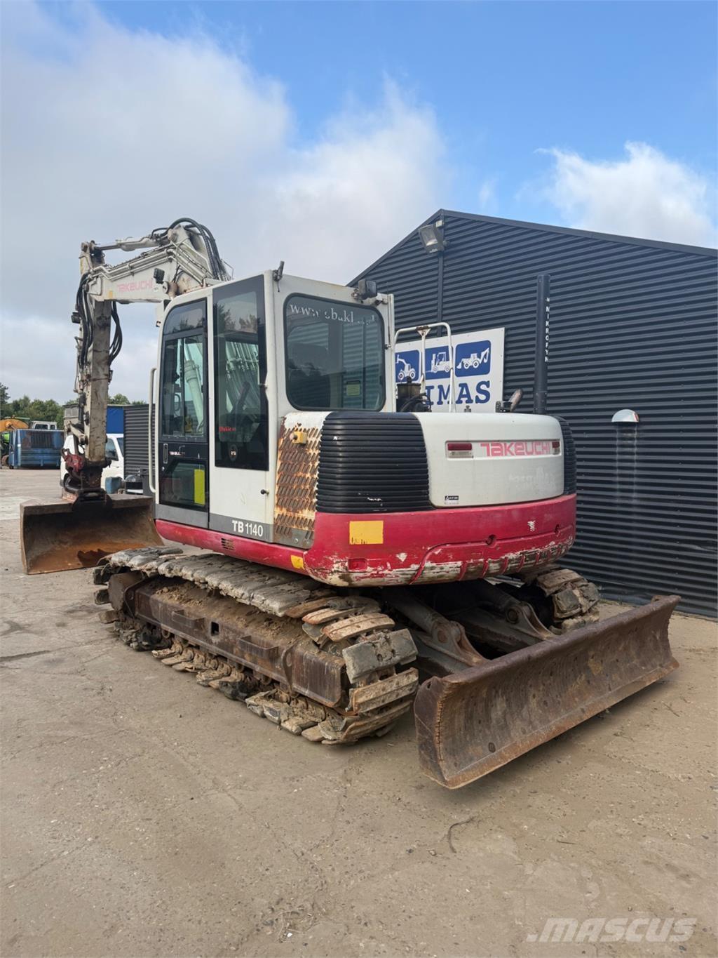 Takeuchi TB1140 대형 굴삭기 29톤 이상