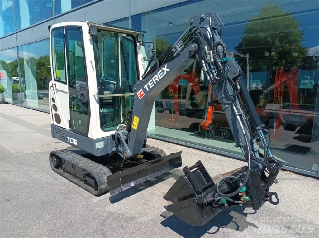 Terex tc16 소형 굴삭기 7톤 미만