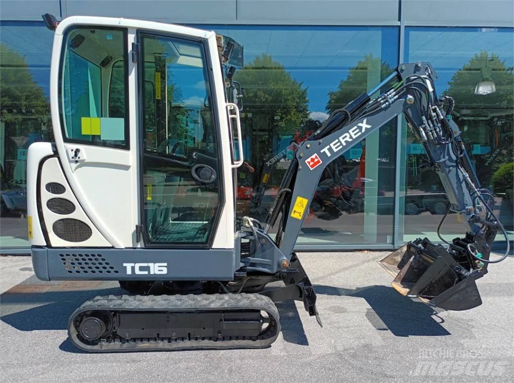 Terex tc16 소형 굴삭기 7톤 미만