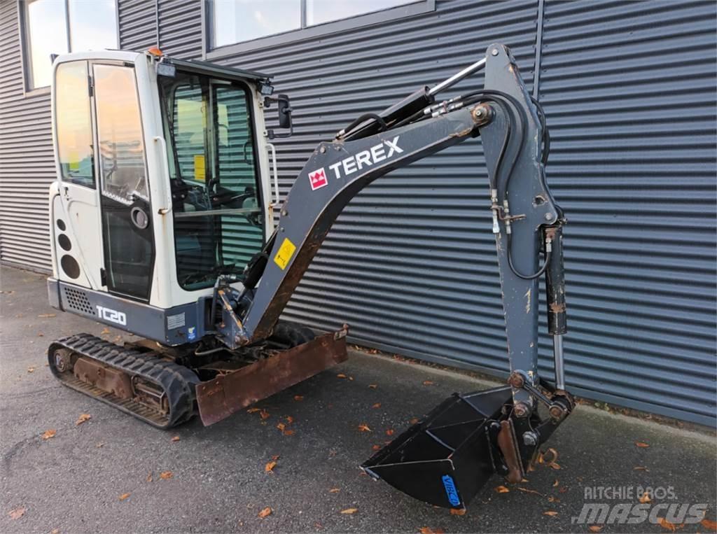 Terex tc20 소형 굴삭기 7톤 미만