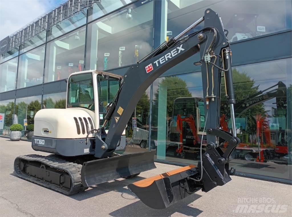 Terex tc60 소형 굴삭기 7톤 미만