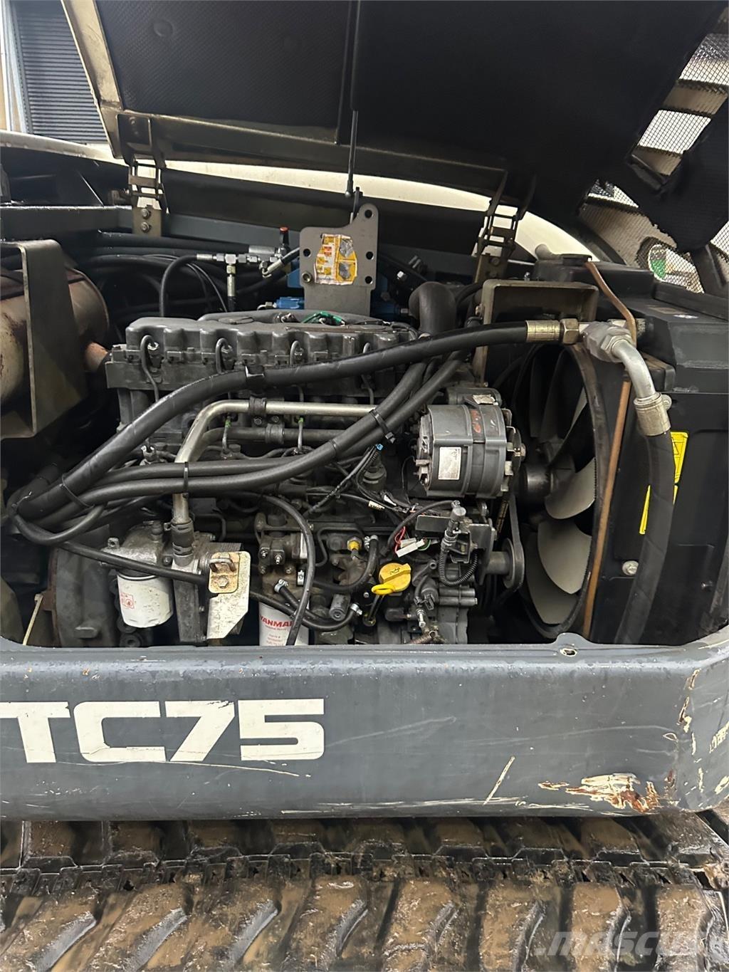 Terex TC75 대형 굴삭기 29톤 이상