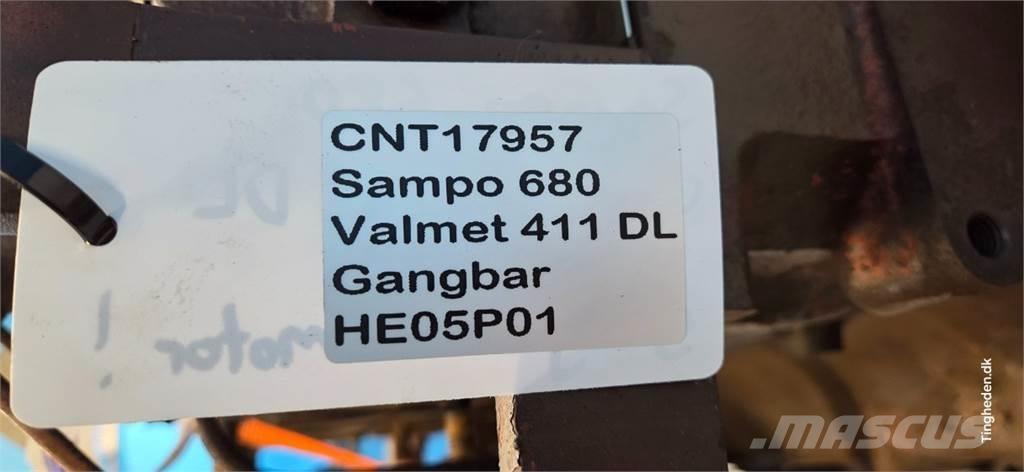 Valmet 411DL 엔진