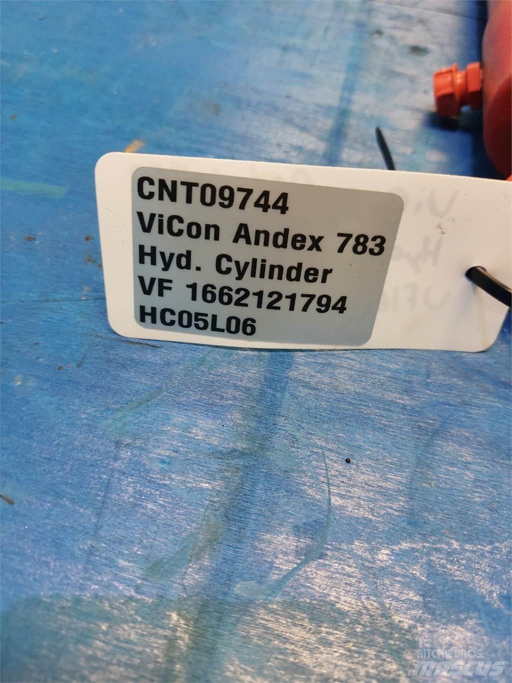 Vicon Andex 783 갈퀴 및 테더