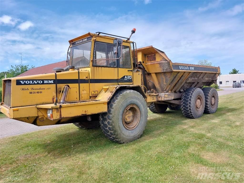 Volvo A20 6x4 건설현장 덤프트럭