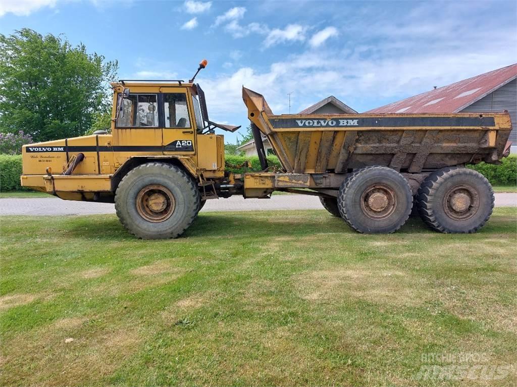 Volvo A20 6x4 건설현장 덤프트럭