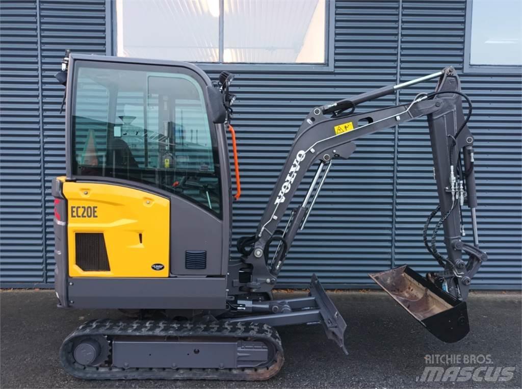 Volvo ec20e 소형 굴삭기 7톤 미만