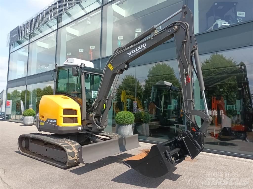 Volvo ecr50d 소형 굴삭기 7톤 미만