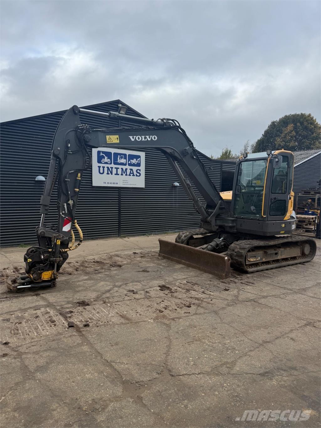 Volvo ECR88D 대형 굴삭기 29톤 이상