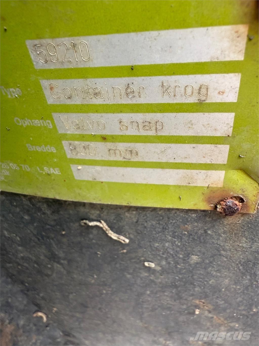 Volvo skifte 붐 및 디퍼