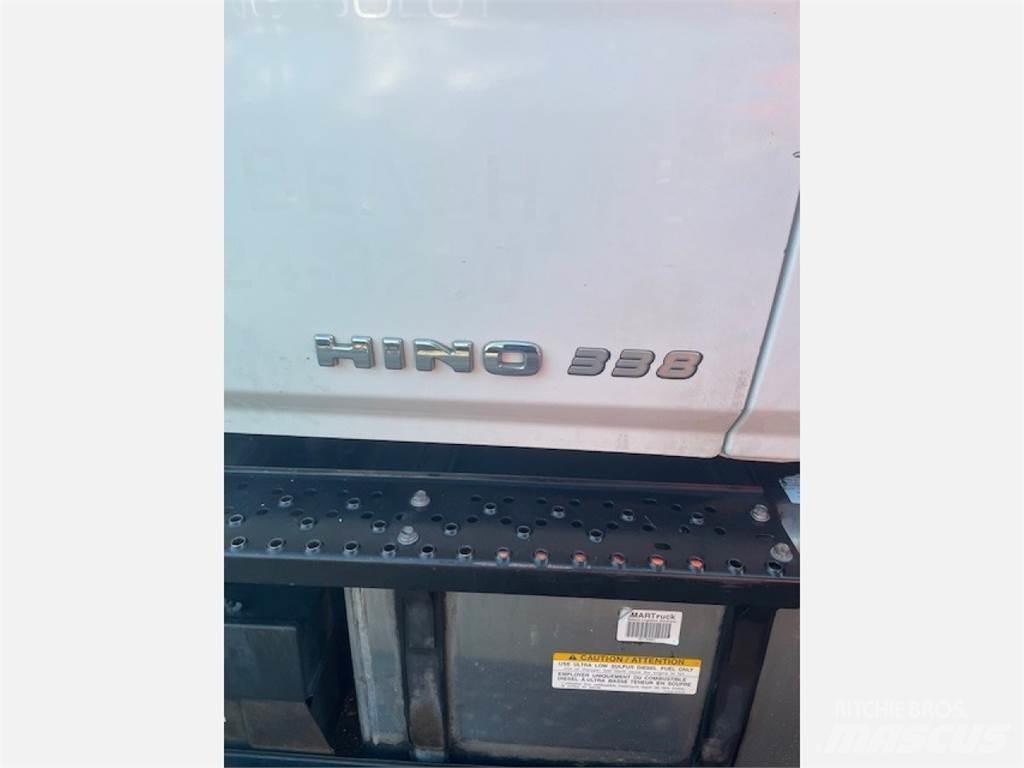 Hino 338 플랫베드/드롭사이드 트럭