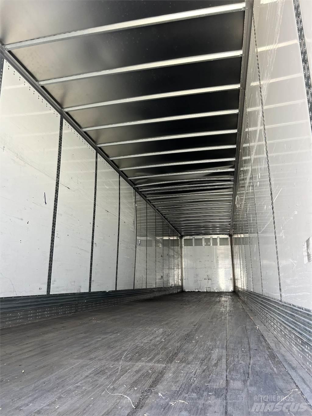 Wabash 53FT Dry Van 박스 바디 트레일러