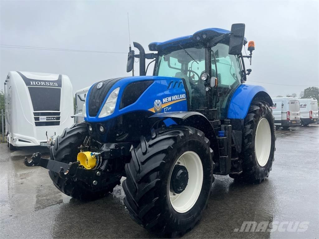 New Holland T7.210 트랙터