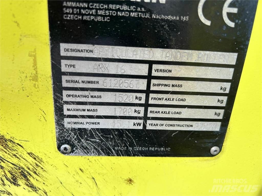 Ammann ARX16 AMMANN ARX16 트윈 드럼 롤러