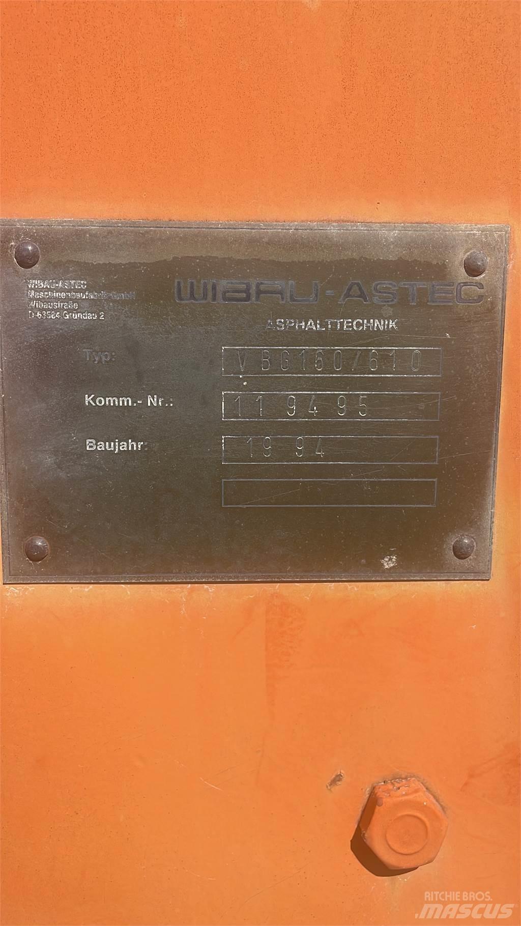  Wibau Wibau 아스팔트 믹싱 플랜트
