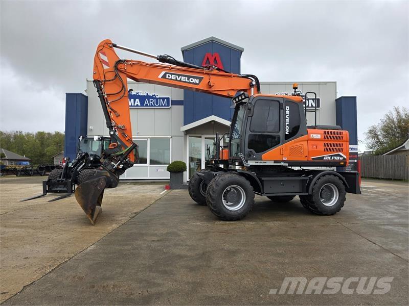 Doosan DX170W-5  휠 굴삭기