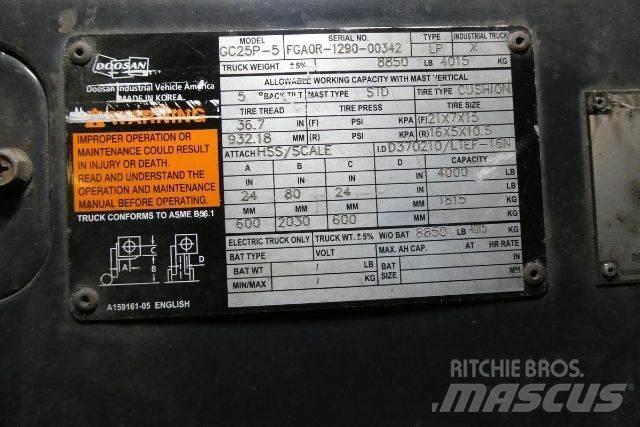 Doosan GC25P-5 그 외 지게차