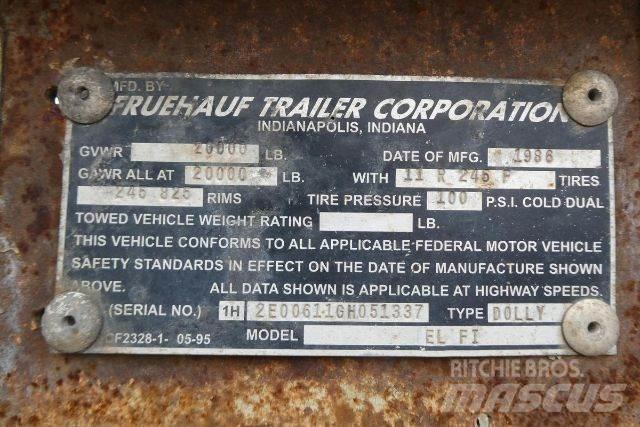 Fruehauf EL FI 짐수레