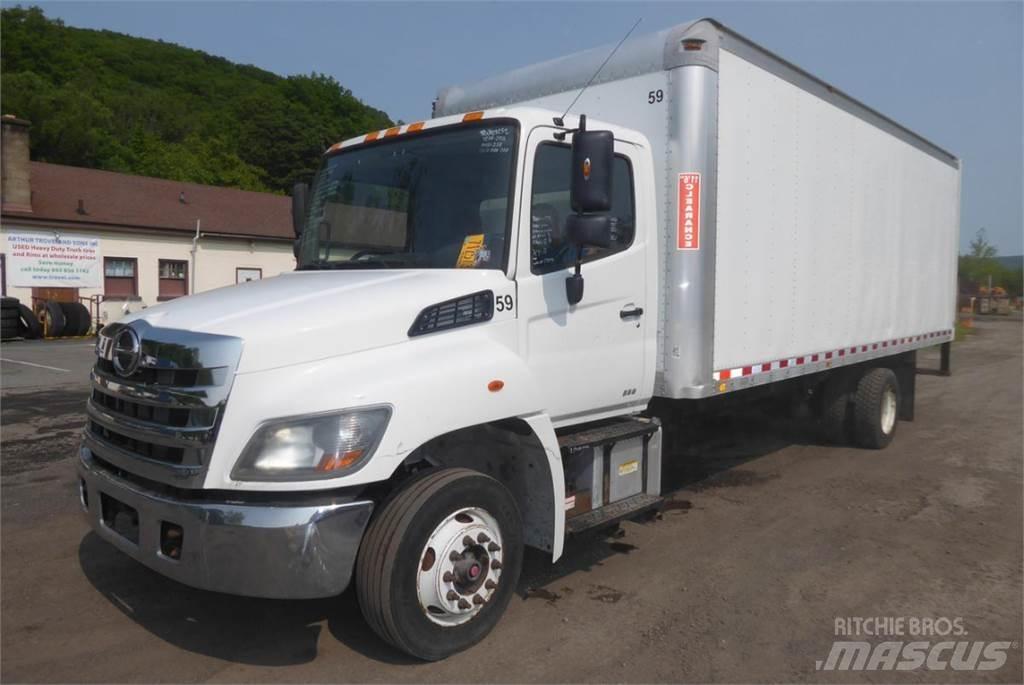 Hino 258 탑차 트럭