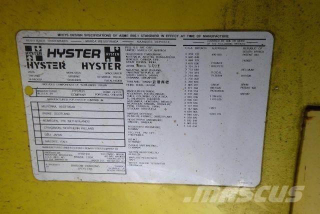 Hyster H155XL2 그 외 지게차