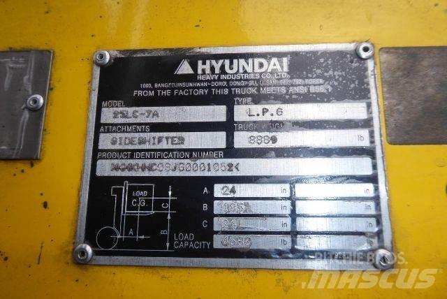 Hyundai 25LC-7A 그 외 지게차