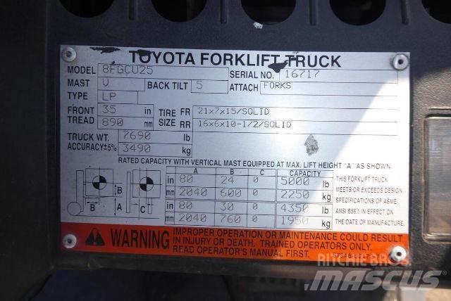 Toyota 8FGCU25 그 외 지게차