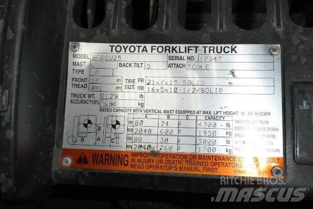 Toyota 8FGCU25 그 외 지게차