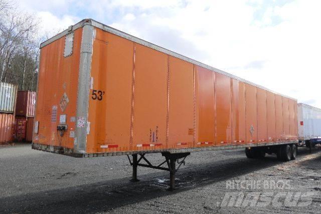 Wabash Dry Van 박스 바디 트레일러