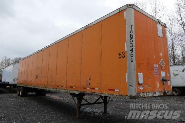 Wabash Dry Van 박스 바디 트레일러