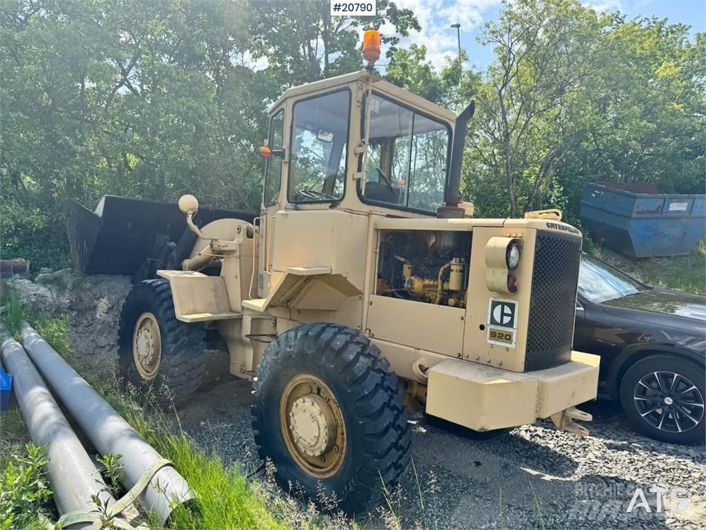 CAT 920  휠로우더