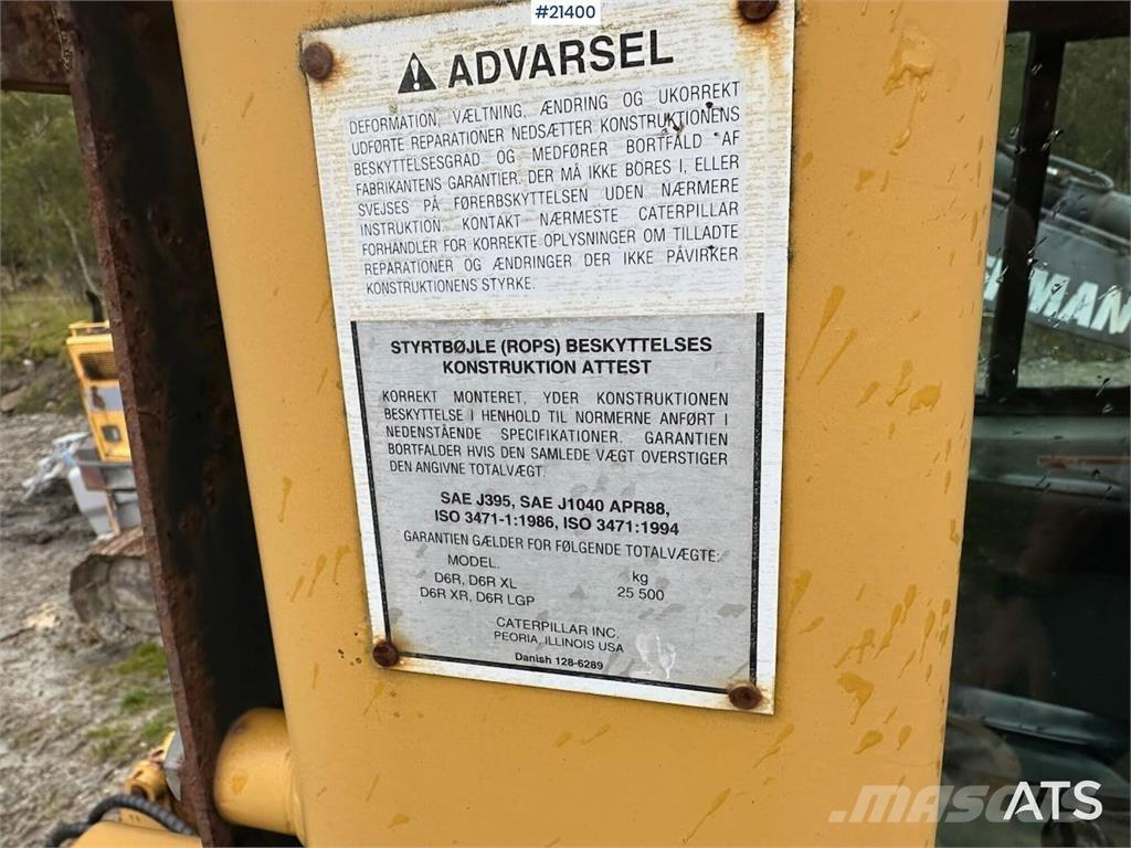 CAT D6R LGP 크롤러 도저