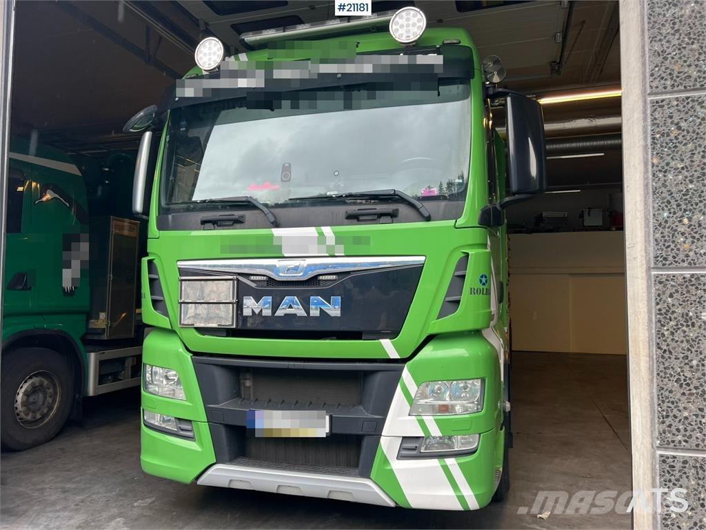 MAN TGX 35.560 콤비/진공 트럭
