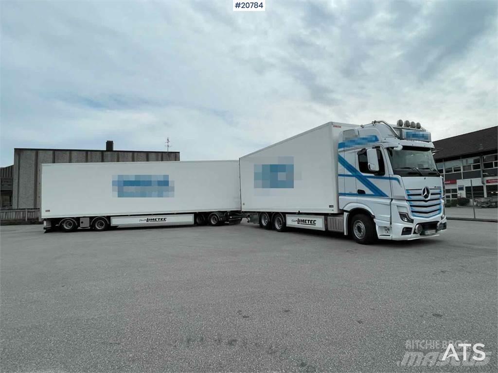 Mercedes-Benz Actros 탑차 트럭