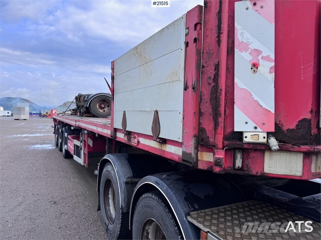  Noteboom 2008 플랫베드/드롭사이드 세미 트레일러