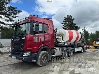 Scania R580 기타 세미 트레일러