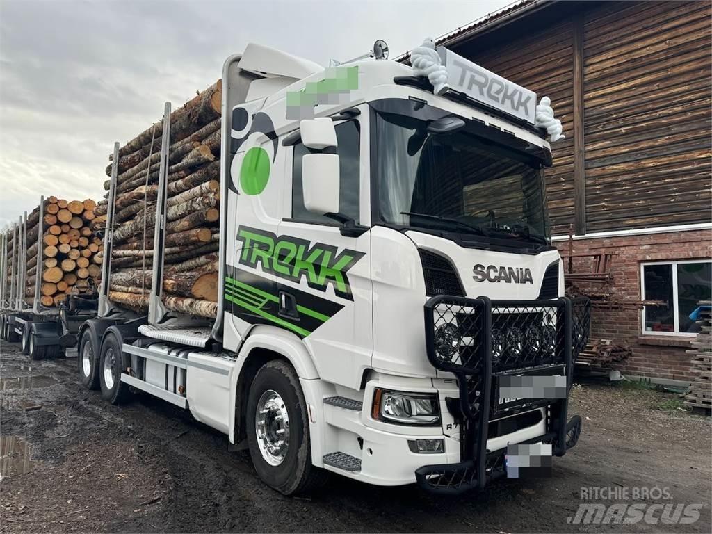 Scania R770 목재 트럭
